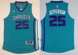 Maillot De Basket Charlotte Hornets Al Jefferson 25 Tissus Sportif Fans Edition Vert